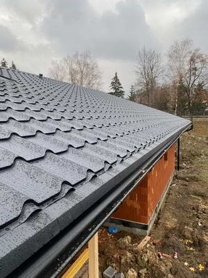 Realizace nové střechy novostavba