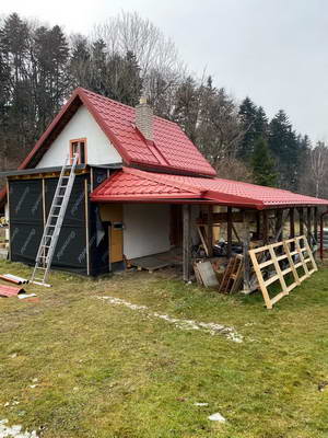 Oprava střechy rodinný domek