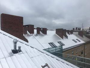 Rekonstrukce střechy - bytový dům Ostrava